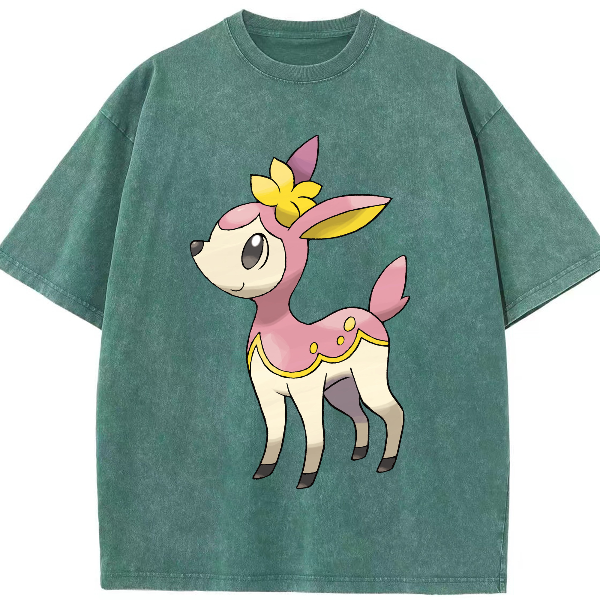 （画像用） ポケットモンスター Pokémon 綿100% ヴィンテージ風 半袖Tシャツ（フロントプリント）